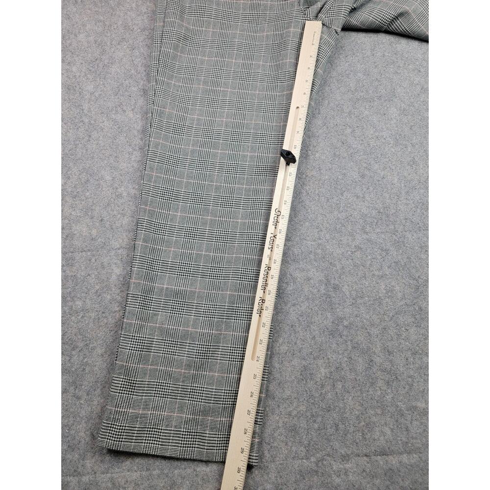 LL Bean Pants Womens 14 Plaid Classic Fit Lined Straight Leg Work Office - Picture 11 of 16
